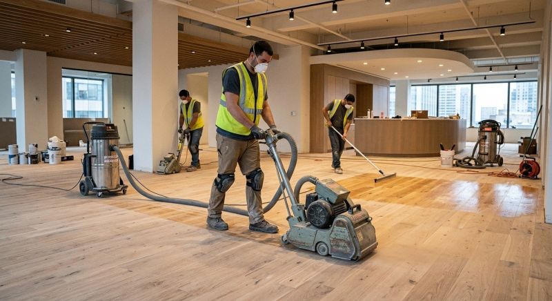 Commercial Hardwood Service in Russia, OH