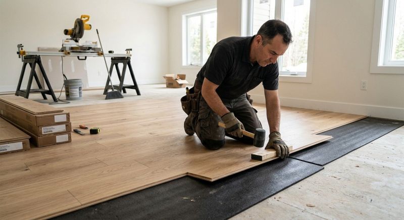 Engineered Wood Installation in Troy, OH