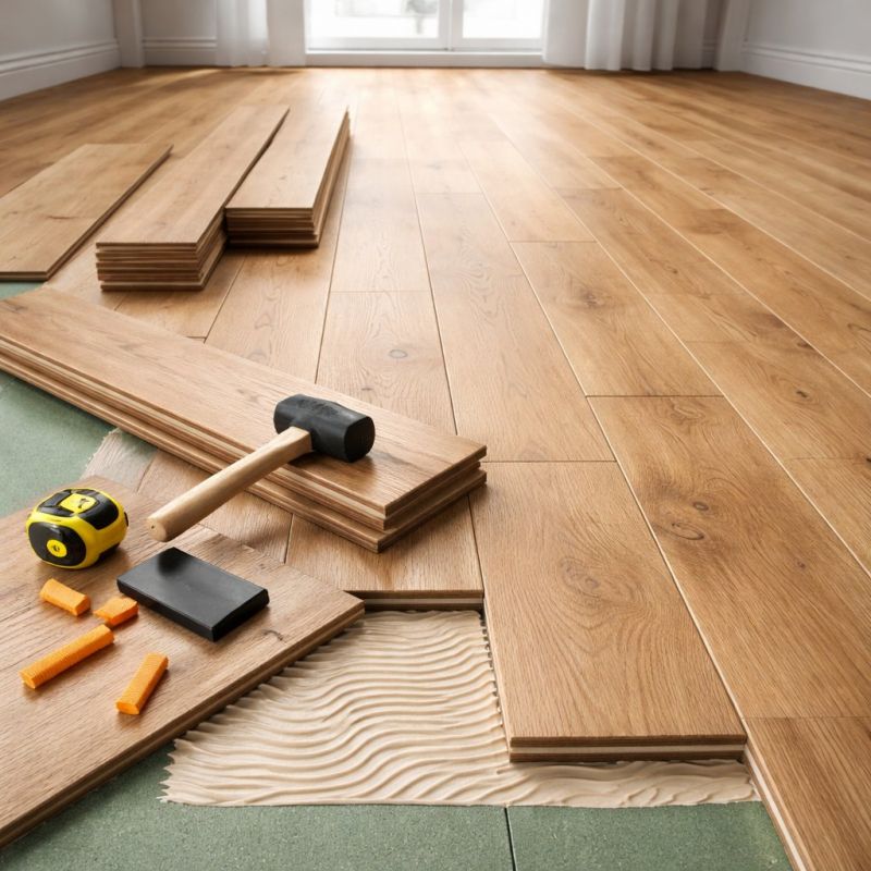 Engineered Wood Installation in Troy, OH