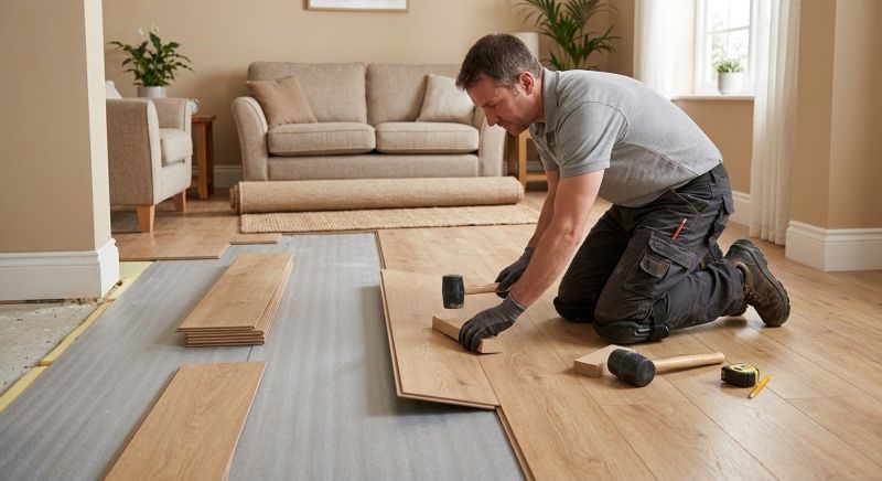 Laminate Floor Installation in Fairborn, OH