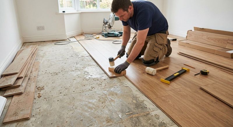 Laminate Floor Installation in Tipp City, OH
