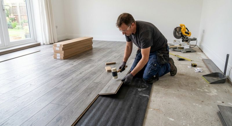Laminate Floor Installation in Vandalia, OH