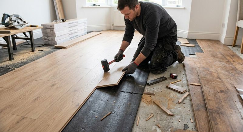 Laminate Floor Replacement in Miami County, OH