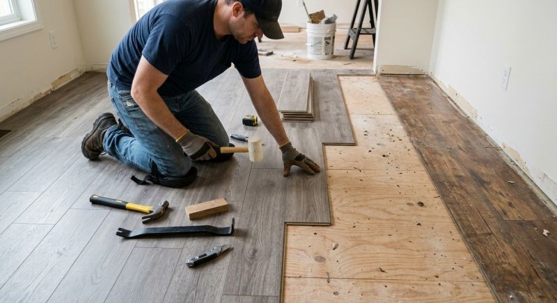 Laminate Floor Replacement in Springfield, OH