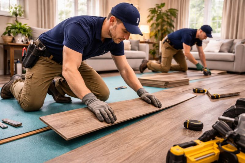 Laminate Floor Replacement in West Milton, OH