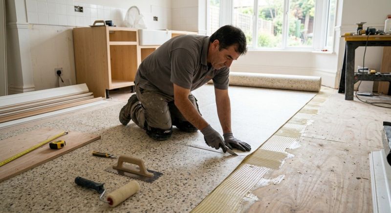 Linoleum Floor Installation in Troy, OH