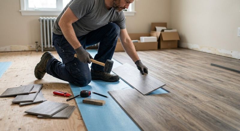 Linoleum Floor Installation in Springfield, OH