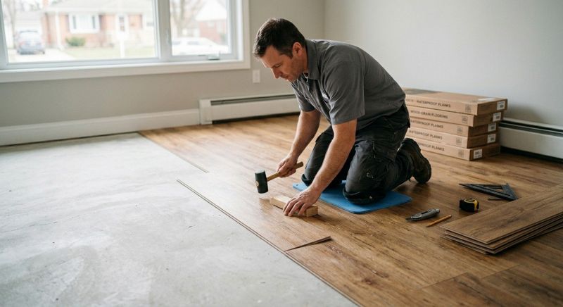 Linoleum Floor Installation in Springfield, OH