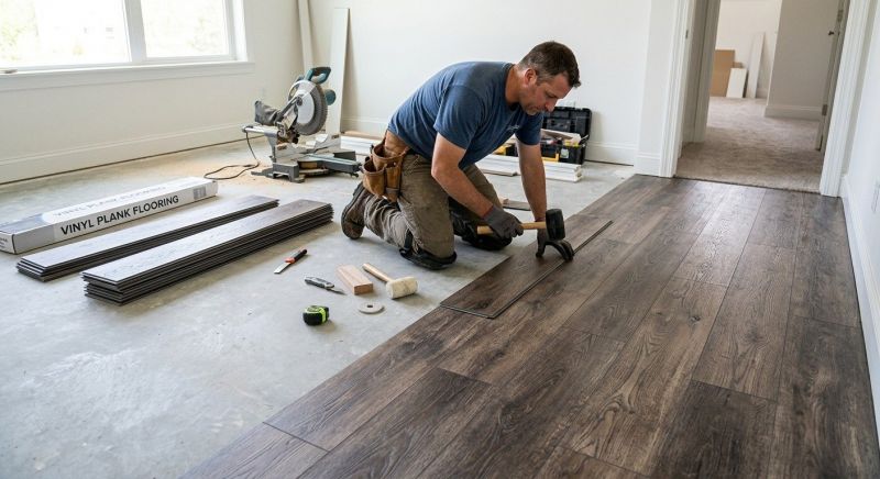 Linoleum Floor Installation in West Milton, OH