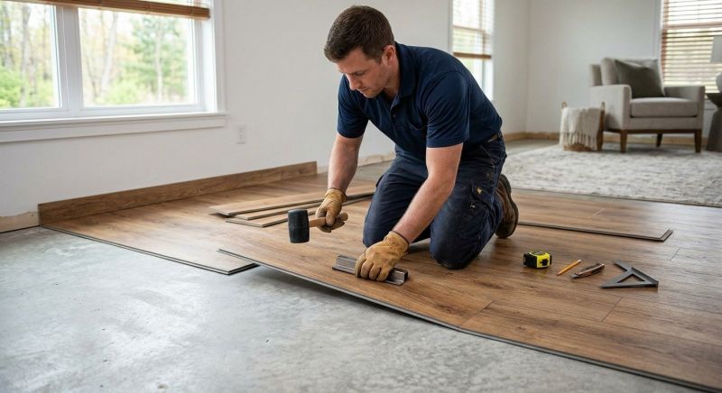 Luxury Vinyl Tile Installation in Clayton, OH