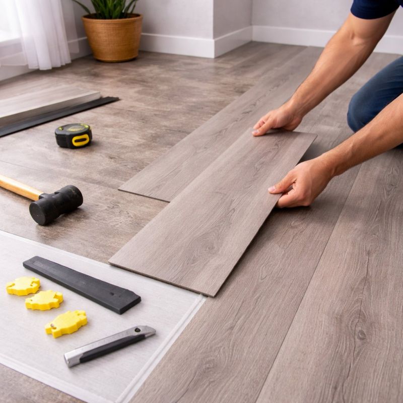 Lvt Flooring Installation in Russia, OH