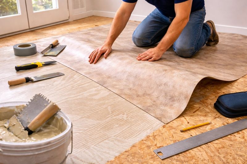 Sheet Flooring Installation in Fairborn, OH