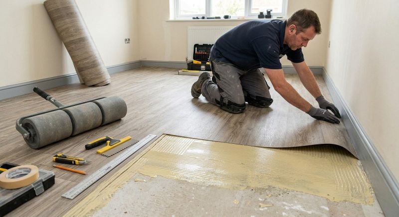 Sheet Flooring Installation in Miami County, OH
