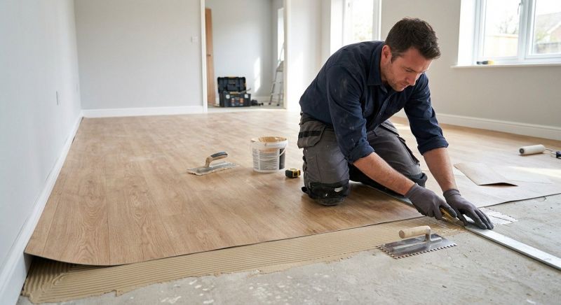 Sheet Flooring Installation in Shelby County, OH