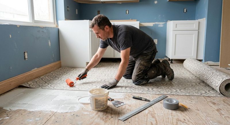 Sheet Flooring Installation in Sidney, OH