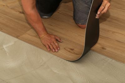 Sheet Linoleum Installation in Russia, OH