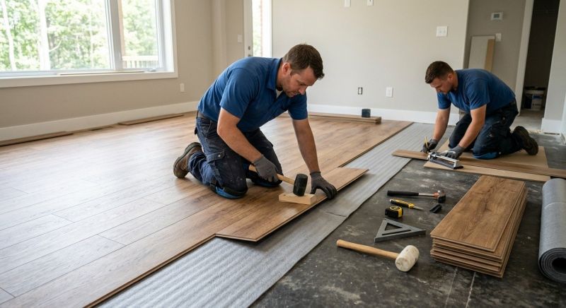 Vinyl Flooring Installation in Brookville, OH