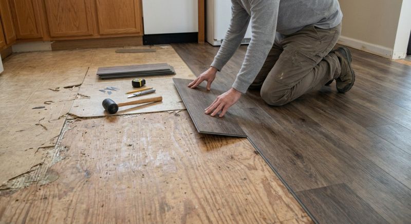 Vinyl Flooring Installation in Sidney, OH