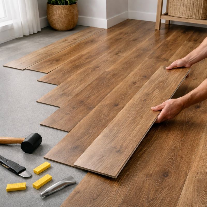 Vinyl Plank Floor Installation in Troy, OH